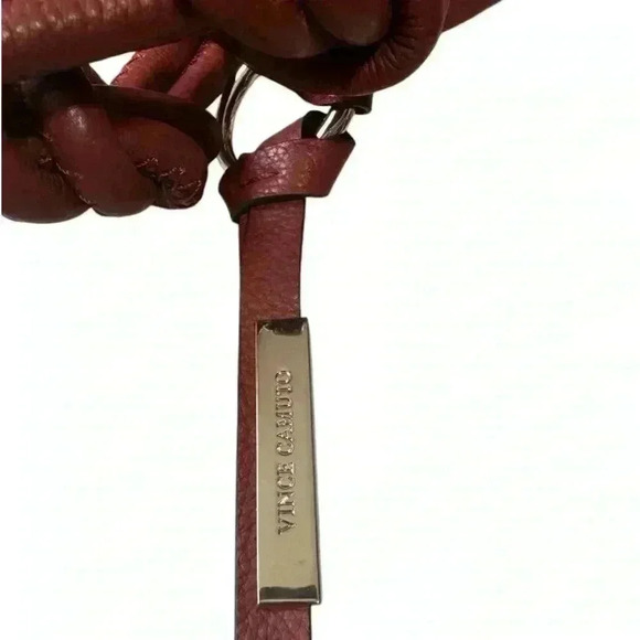 VINCE CAMUTO pebbled leather shoulder bag VV-BRANN-TO Moroccan clay - Picture 8 of 16